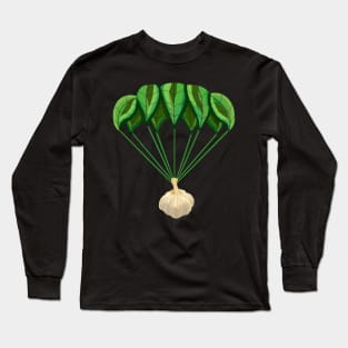 Italian Garlic Basil Parachute Long Sleeve T-Shirt